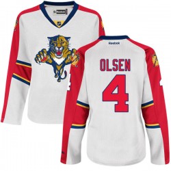 Premier Reebok Women's Dylan Olsen Away Jersey - NHL 4 Florida Panthers