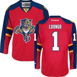 Authentic Reebok Adult Roberto Luongo Home Jersey - NHL 1 Florida Panthers