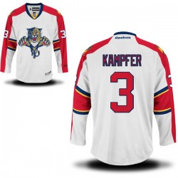 Authentic Reebok Adult Steven Kampfer Away Jersey - NHL 3 Florida Panthers