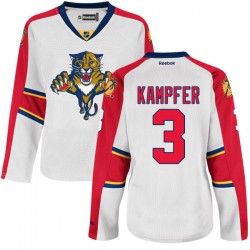 Authentic Reebok Women's Steven Kampfer Away Jersey - NHL 3 Florida Panthers