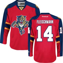 Authentic Reebok Adult Tomas Fleischmann Home Jersey - NHL 14 Florida Panthers