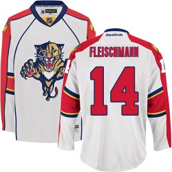 Authentic Reebok Adult Tomas Fleischmann Away Jersey - NHL 14 Florida Panthers