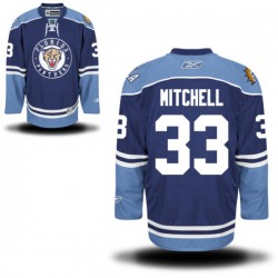 Authentic Reebok Adult Willie Mitchell Alternate Jersey - NHL 33 Florida Panthers