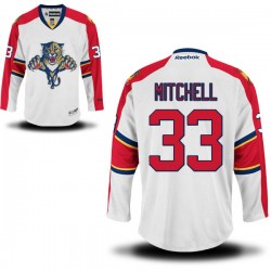 Authentic Reebok Adult Willie Mitchell Away Jersey - NHL 33 Florida Panthers