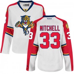 Authentic Reebok Women's Willie Mitchell Away Jersey - NHL 33 Florida Panthers