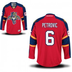 Authentic Reebok Adult Alex Petrovic Home Jersey - NHL 6 Florida Panthers