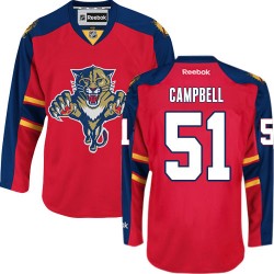 Authentic Reebok Adult Brian Campbell Home Jersey - NHL 51 Florida Panthers