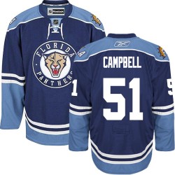 Authentic Reebok Adult Brian Campbell Third Jersey - NHL 51 Florida Panthers