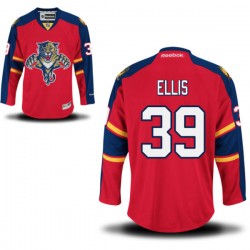 Authentic Reebok Adult Dan Ellis Home Jersey - NHL 39 Florida Panthers