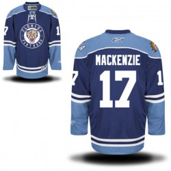 Authentic Reebok Adult Derek Mackenzie Alternate Jersey - NHL 17 Florida Panthers