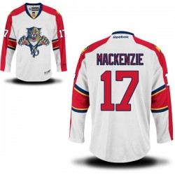 Authentic Reebok Adult Derek Mackenzie Away Jersey - NHL 17 Florida Panthers