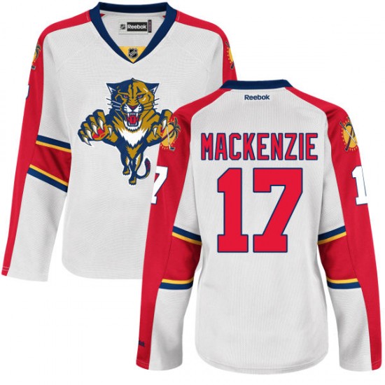 Premier Reebok Women s Derek Mackenzie Away Jersey NHL 17