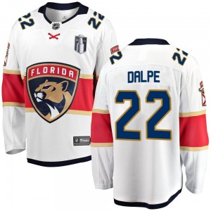 Breakaway Fanatics Branded Adult Zac Dalpe White Away 2023 Stanley Cup Final Jersey - NHL Florida Panthers