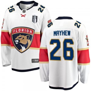 Breakaway Fanatics Branded Adult Gerry Mayhew White Away 2023 Stanley Cup Final Jersey - NHL Florida Panthers