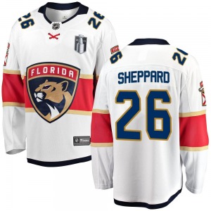 Breakaway Fanatics Branded Adult Ray Sheppard White Away 2023 Stanley Cup Final Jersey - NHL Florida Panthers