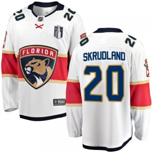 Breakaway Fanatics Branded Adult Brian Skrudland White Away 2023 Stanley Cup Final Jersey - NHL Florida Panthers