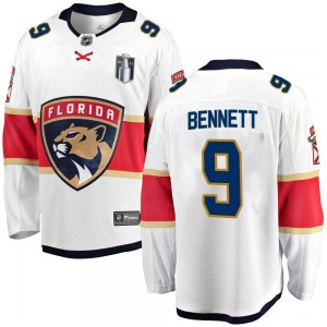 Breakaway Fanatics Branded Youth Sam Bennett White Away 2023 Stanley Cup Final Jersey - NHL Florida Panthers