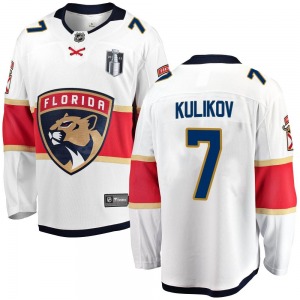Breakaway Fanatics Branded Youth Dmitry Kulikov White Away 2023 Stanley Cup Final Jersey - NHL Florida Panthers
