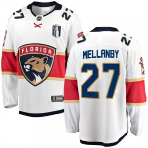 Breakaway Fanatics Branded Youth Scott Mellanby White Away 2023 Stanley Cup Final Jersey - NHL Florida Panthers