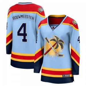 Breakaway Fanatics Branded Women's Jay Bouwmeester Light Blue Special Edition 2.0 Jersey - NHL Florida Panthers