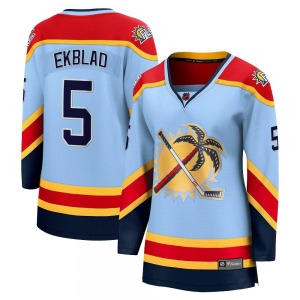 Breakaway Fanatics Branded Women's Aaron Ekblad Light Blue Special Edition 2.0 Jersey - NHL Florida Panthers