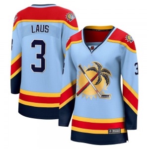 Breakaway Fanatics Branded Women's Paul Laus Light Blue Special Edition 2.0 Jersey - NHL Florida Panthers