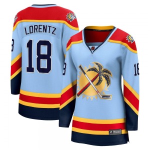 Breakaway Fanatics Branded Women's Steven Lorentz Light Blue Special Edition 2.0 Jersey - NHL Florida Panthers