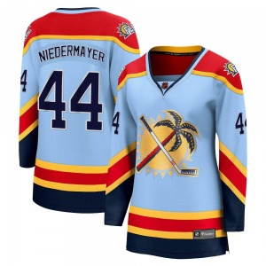 Breakaway Fanatics Branded Women's Rob Niedermayer Light Blue Special Edition 2.0 Jersey - NHL Florida Panthers
