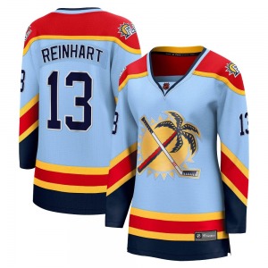Breakaway Fanatics Branded Women's Sam Reinhart Light Blue Special Edition 2.0 Jersey - NHL Florida Panthers