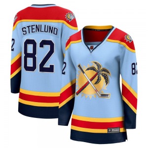Breakaway Fanatics Branded Women's Kevin Stenlund Light Blue Special Edition 2.0 Jersey - NHL Florida Panthers