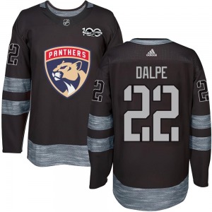 Authentic Youth Zac Dalpe Black 1917-2017 100th Anniversary Jersey - NHL Florida Panthers
