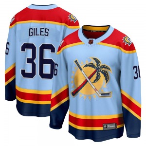 Breakaway Fanatics Branded Youth Patrick Giles Light Blue Special Edition 2.0 Jersey - NHL Florida Panthers