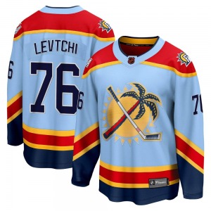 Breakaway Fanatics Branded Youth Anton Levtchi Light Blue Special Edition 2.0 Jersey - NHL Florida Panthers