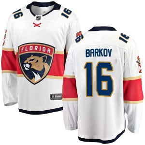 Breakaway Fanatics Branded Adult Aleksander Barkov White Away Jersey - NHL Florida Panthers