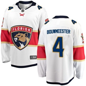 Breakaway Fanatics Branded Adult Jay Bouwmeester White Away Jersey - NHL Florida Panthers