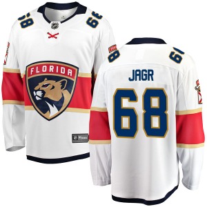 Breakaway Fanatics Branded Adult Jaromir Jagr White Away Jersey - NHL Florida Panthers