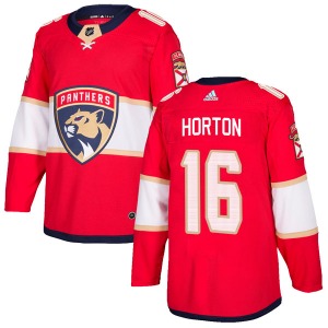 Authentic Adidas Adult Nathan Horton Red Home Jersey - NHL Florida Panthers