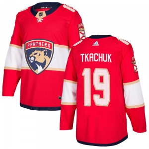 Authentic Adidas Adult Matthew Tkachuk Red Home Jersey - NHL Florida Panthers