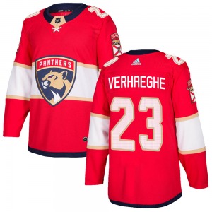 Authentic Adidas Adult Carter Verhaeghe Red Home Jersey - NHL Florida Panthers
