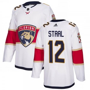 Authentic Adidas Adult Eric Staal White Away Jersey - NHL Florida Panthers