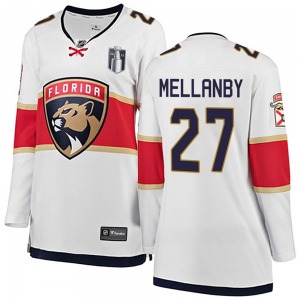 Breakaway Fanatics Branded Women's Scott Mellanby White Away 2023 Stanley Cup Final Jersey - NHL Florida Panthers
