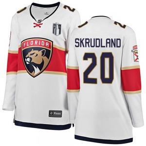Breakaway Fanatics Branded Women's Brian Skrudland White Away 2023 Stanley Cup Final Jersey - NHL Florida Panthers
