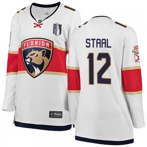 Breakaway Fanatics Branded Women's Eric Staal White Away 2023 Stanley Cup Final Jersey - NHL Florida Panthers