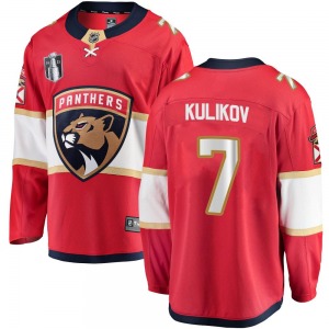 Breakaway Fanatics Branded Youth Dmitry Kulikov Red Home 2023 Stanley Cup Final Jersey - NHL Florida Panthers