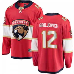 Breakaway Fanatics Branded Adult Jonah Gadjovich Red Home Jersey - NHL Florida Panthers