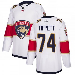 Authentic Adidas Youth Owen Tippett White ized Away Jersey - NHL Florida Panthers
