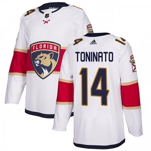 Authentic Adidas Youth Dominic Toninato White Away Jersey - NHL Florida Panthers
