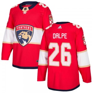 Authentic Adidas Youth Zac Dalpe Red Home Jersey - NHL Florida Panthers