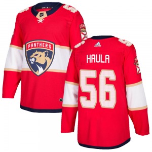 Authentic Adidas Youth Erik Haula Red ized Home Jersey - NHL Florida Panthers