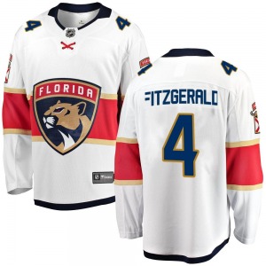 Breakaway Fanatics Branded Youth Casey Fitzgerald White Away Jersey - NHL Florida Panthers